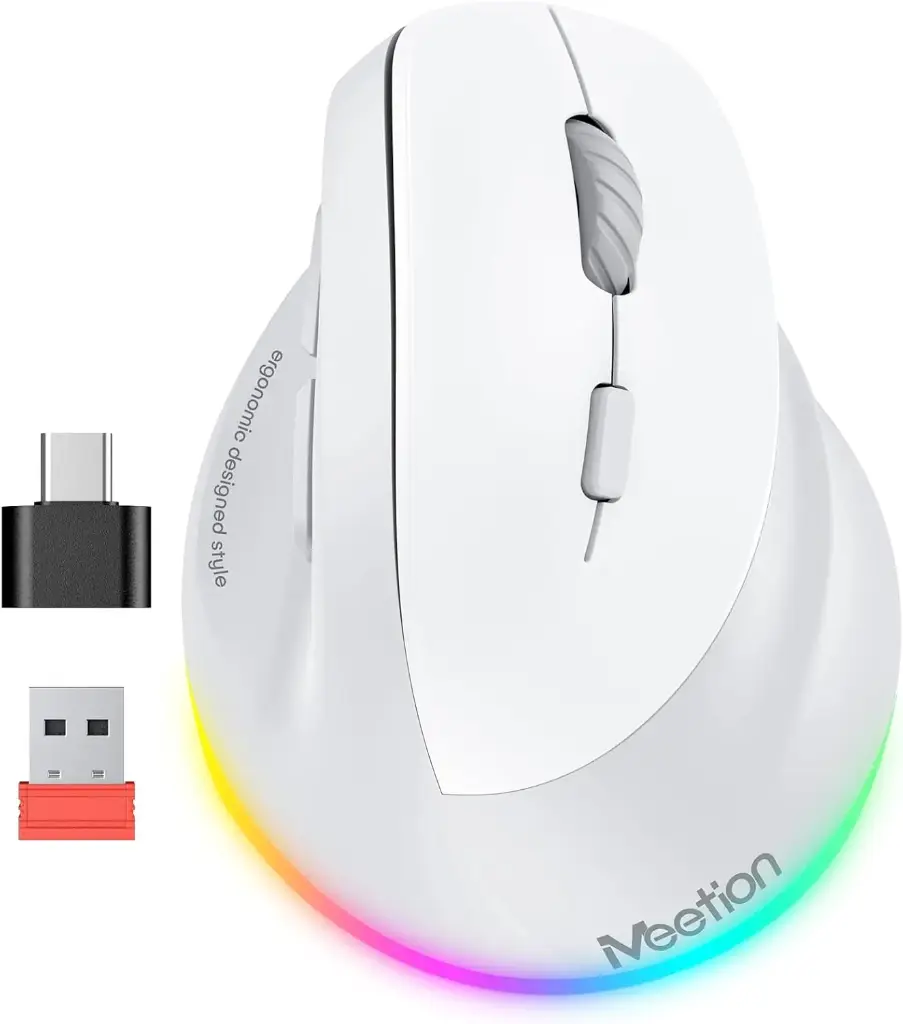 Meetion BTM010R Wireless Ergonomic Mouse 