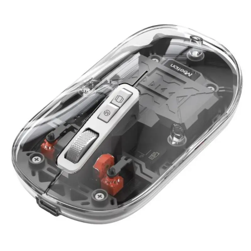 Meetion Wireless Dual Mode Transparent Mouse - BTM005