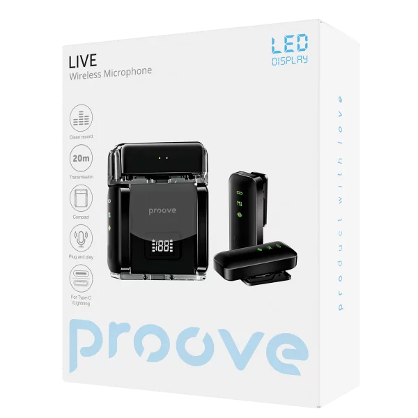 Мікрофон Proove Live Black