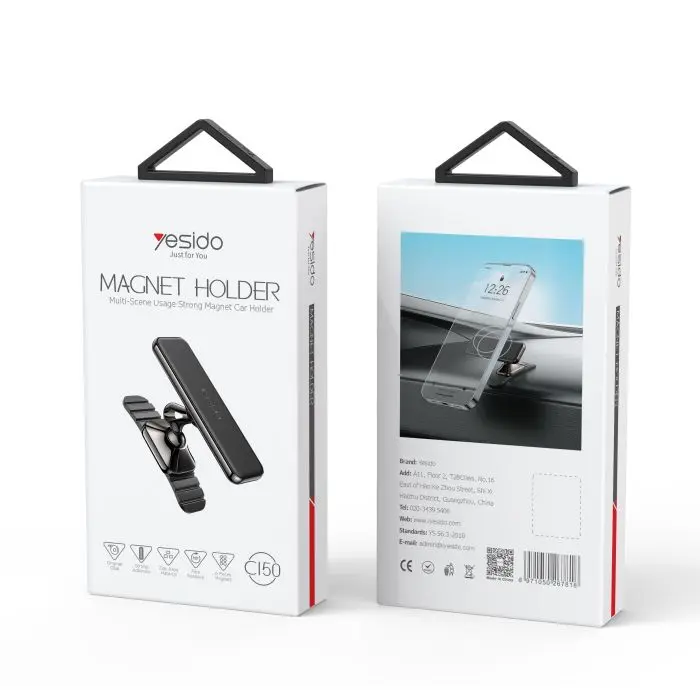 C150 Dashboard Magnetic Cellphone Mount Universal 360 Degree Adjustable Mobile Car Phone Holder