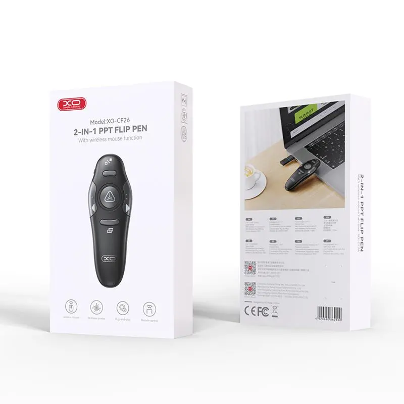 Presentador Inalambrico XO-CF27 Con Puntero Laser