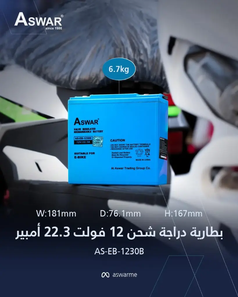 battery aswar 12 22.3