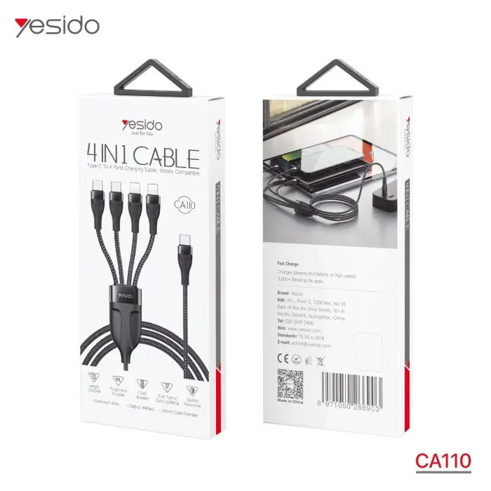 CA110 - YESIDO 4 in 1 ca110