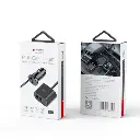 YESIDO Multi port fast charging car charger Y41 Black