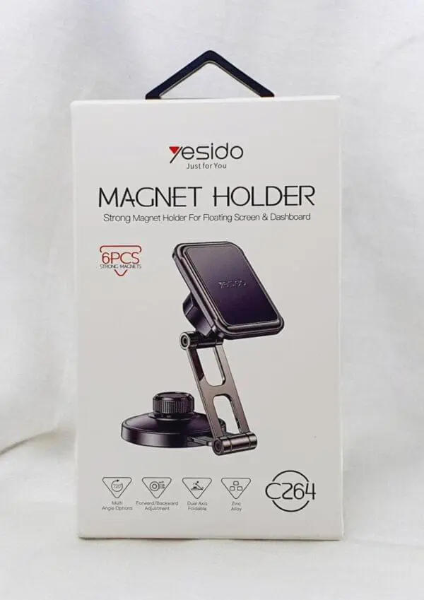 Yesido C264 Dual Axis Car Holder Magnetic SmartPhone Mount 