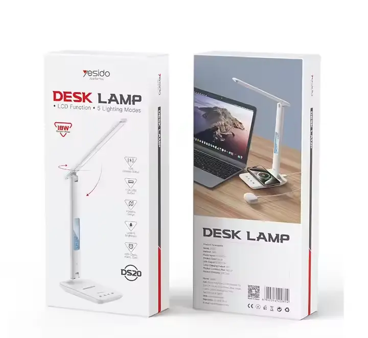 Yesido DS20 Desk Lamp + Wireless Charging