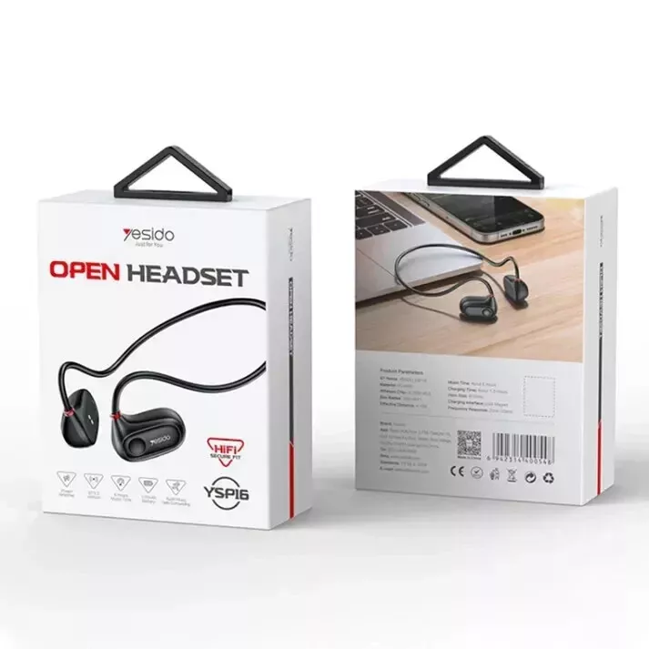 Yesido YSP16 Bone Conduction Bluetooth Wireless Neckband Earphone