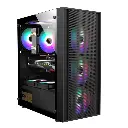 Lovingcool  LC-m3  BLACK Tempered Glass  Case Full Tower Micro ATX ITX