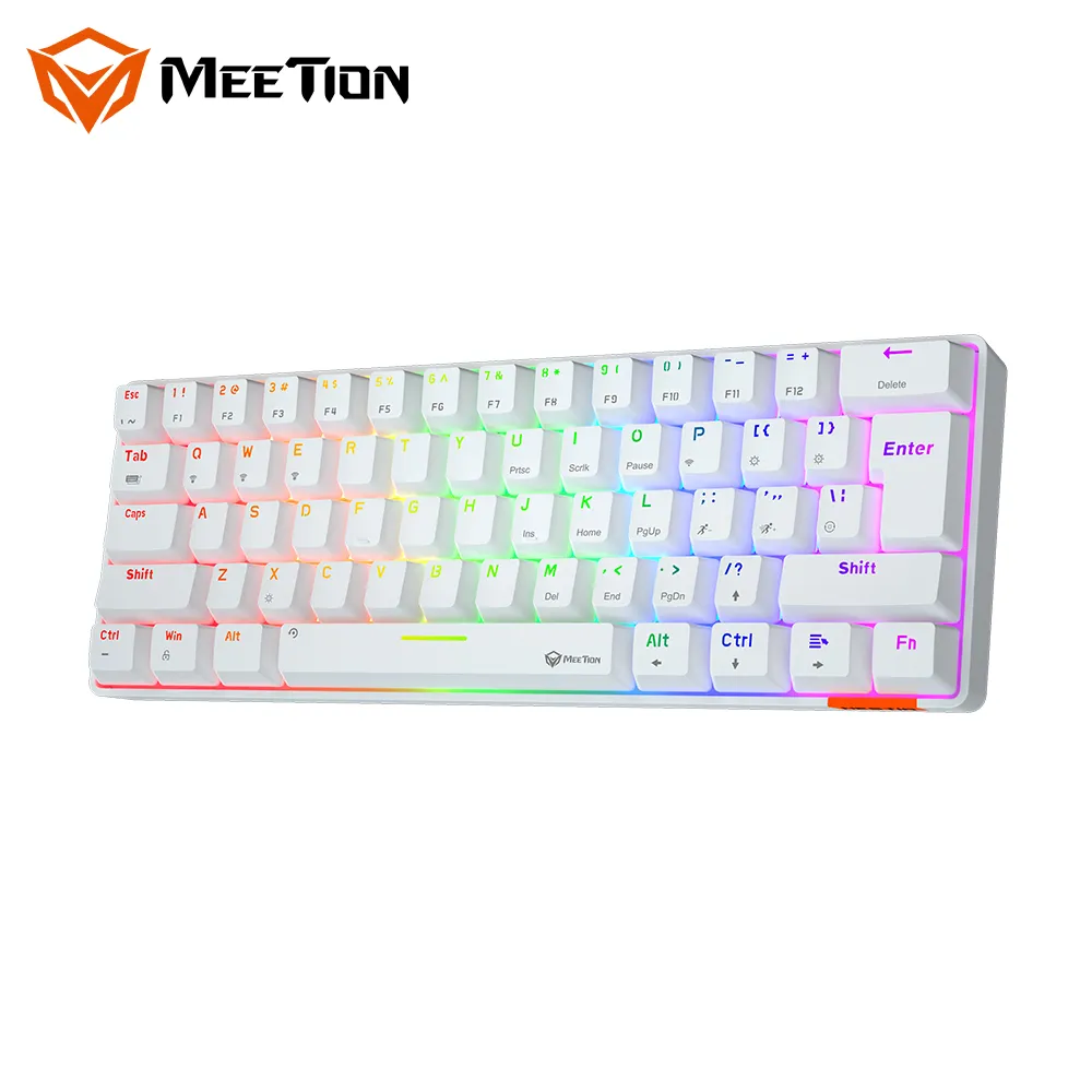 Meetion MK005BT Dual Mode Bluetooth Portable Wired keyboard 