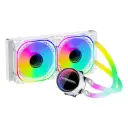 LOVINGCOOL LC-B240-V- 240mm RGB AIO Liquid Cooler  BLACK & WHITE		