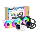 LOVINGCOOL LC-W240-K- 240mm RGB AIO Liquid Cooler WHITE