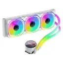 LOVINGCOOL LC-360-V 360mm RGB AIO Liquid Cooler BLACK & WHITE