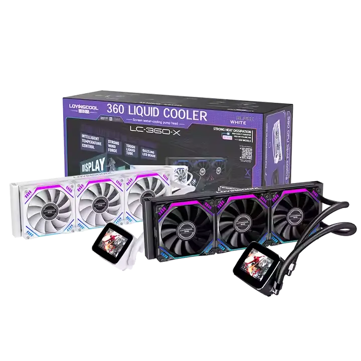 LOVINGCOOL LC-B360 X- 360mm RGB AIO Liquid Cooler BLACK