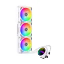 LOVINGCOOL LC-360-D 360mm RGB AIO Liquid Cooler BLACK & WHITE