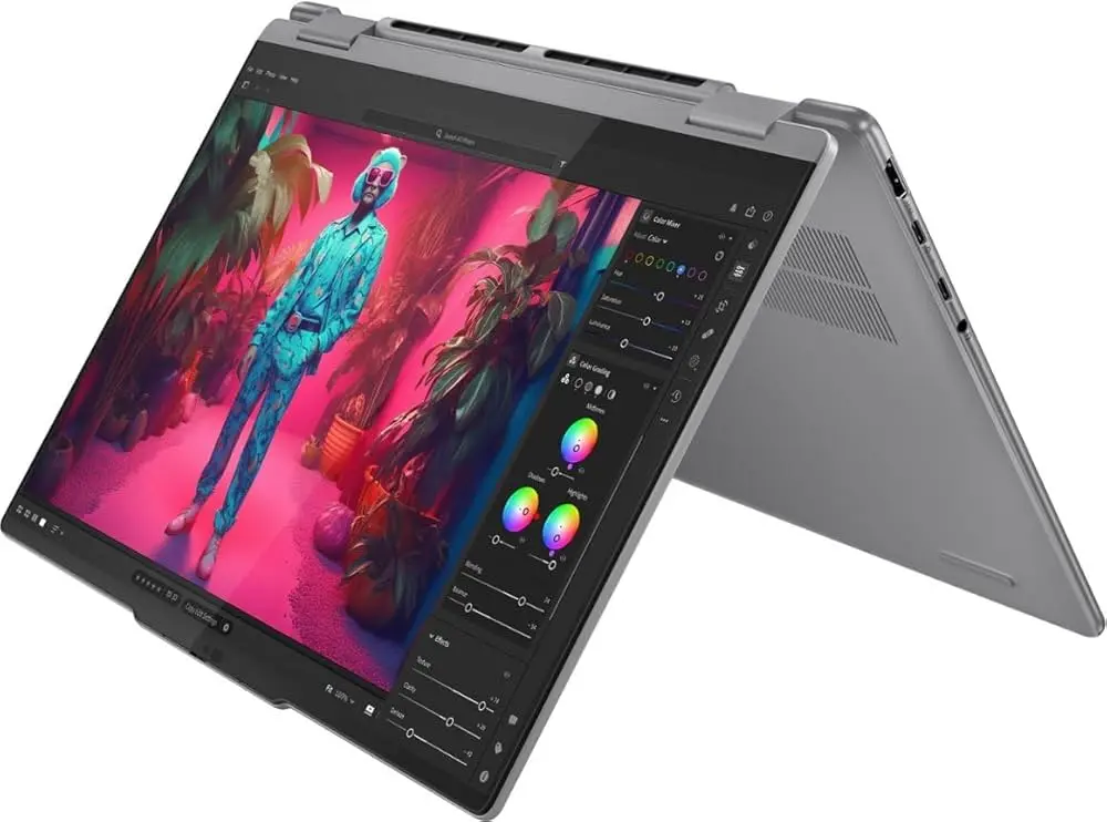 Lenovo Yoga 7 2-in-1 14"  Touchscreen  AMD Ryzen 5 8640HS, 8GB DDR5 RAM 512GB SSD