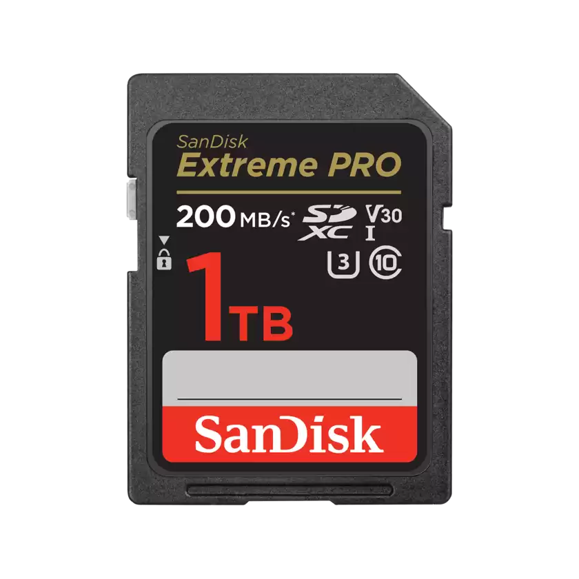 SanDisk Extreme Pro 1TB SDXC Card 200MB/s