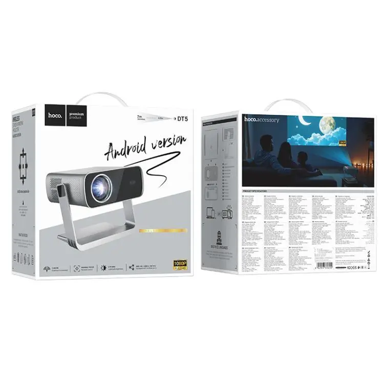 hoco DT5 1920x1080P 270ANSI Smart Electric Focus