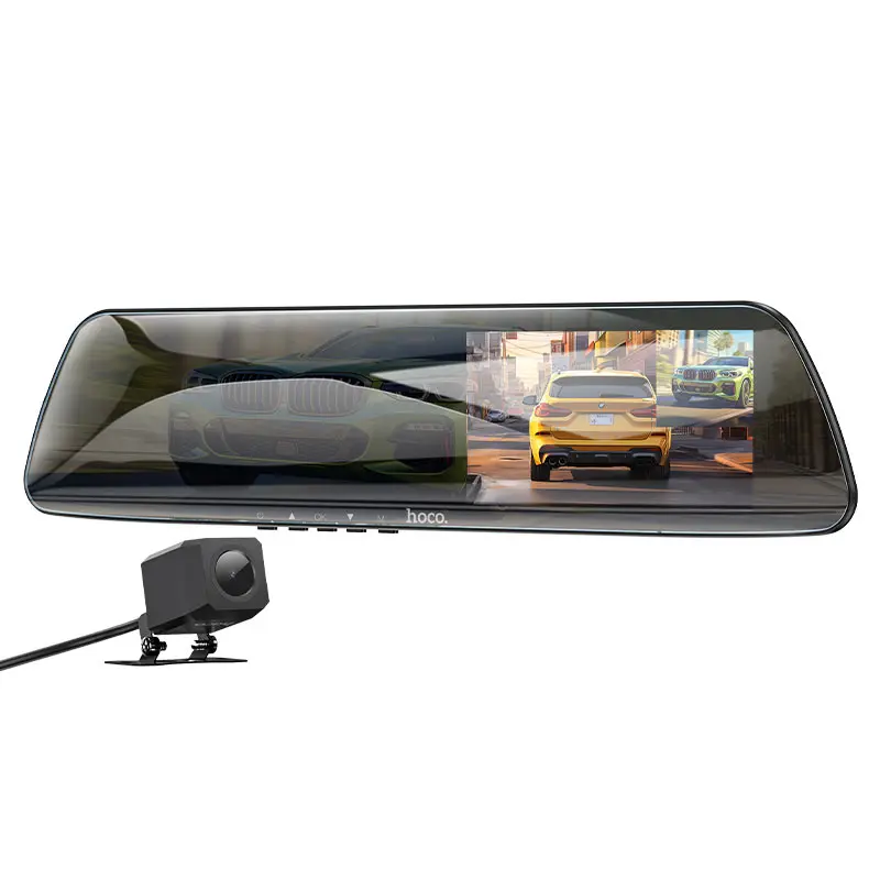 Hoco Dash cam "DV4" dual channel driving recorder (داش كام)