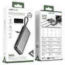 Acefast M22-20000 PD130W power bank with cable