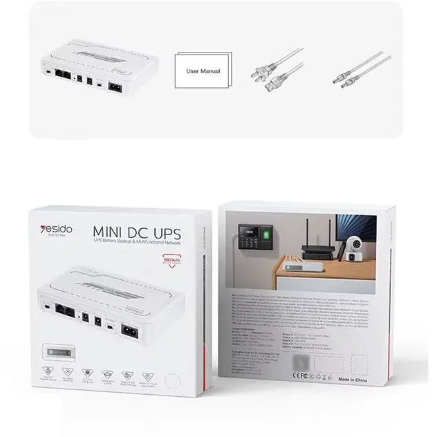 Yesido Mini DC UPS 8800mAh yp74k