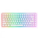 ONIKUMA G30 Keyboard, White Wired Mechanical Keyboard