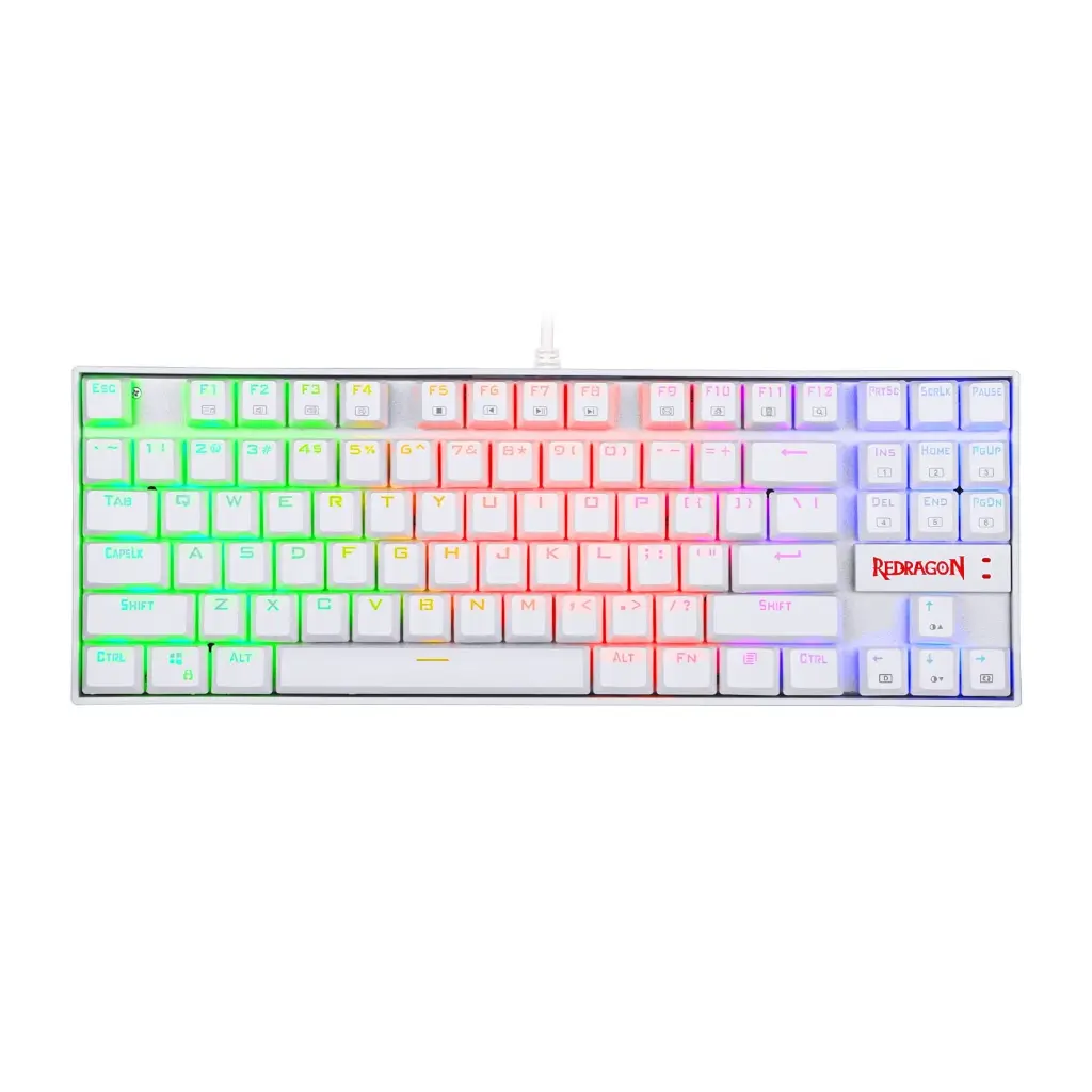 REDRAGON KUMARA K552W-RGB-1 BLUE-SWITCH WHITE COLOR