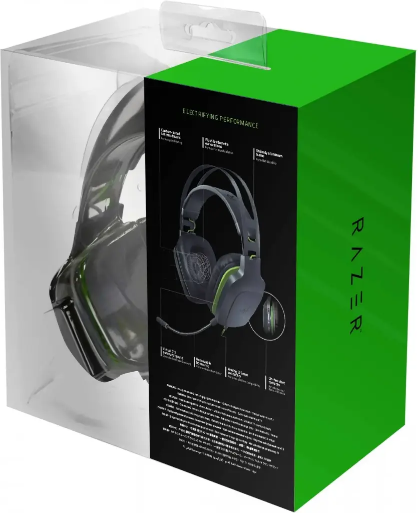 Razer Electra V2 USB Headset Wired Head-band Gaming USB Type-A Black