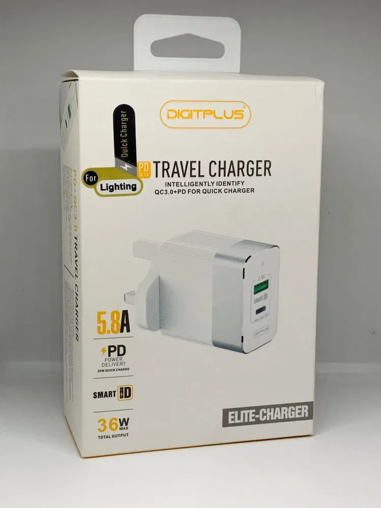 TRAVEL CHARGER PD SMART DP-W08PD 5.8A