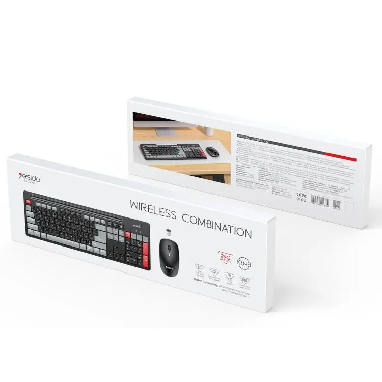 Yesido Wireless Combination keyboard  KB43