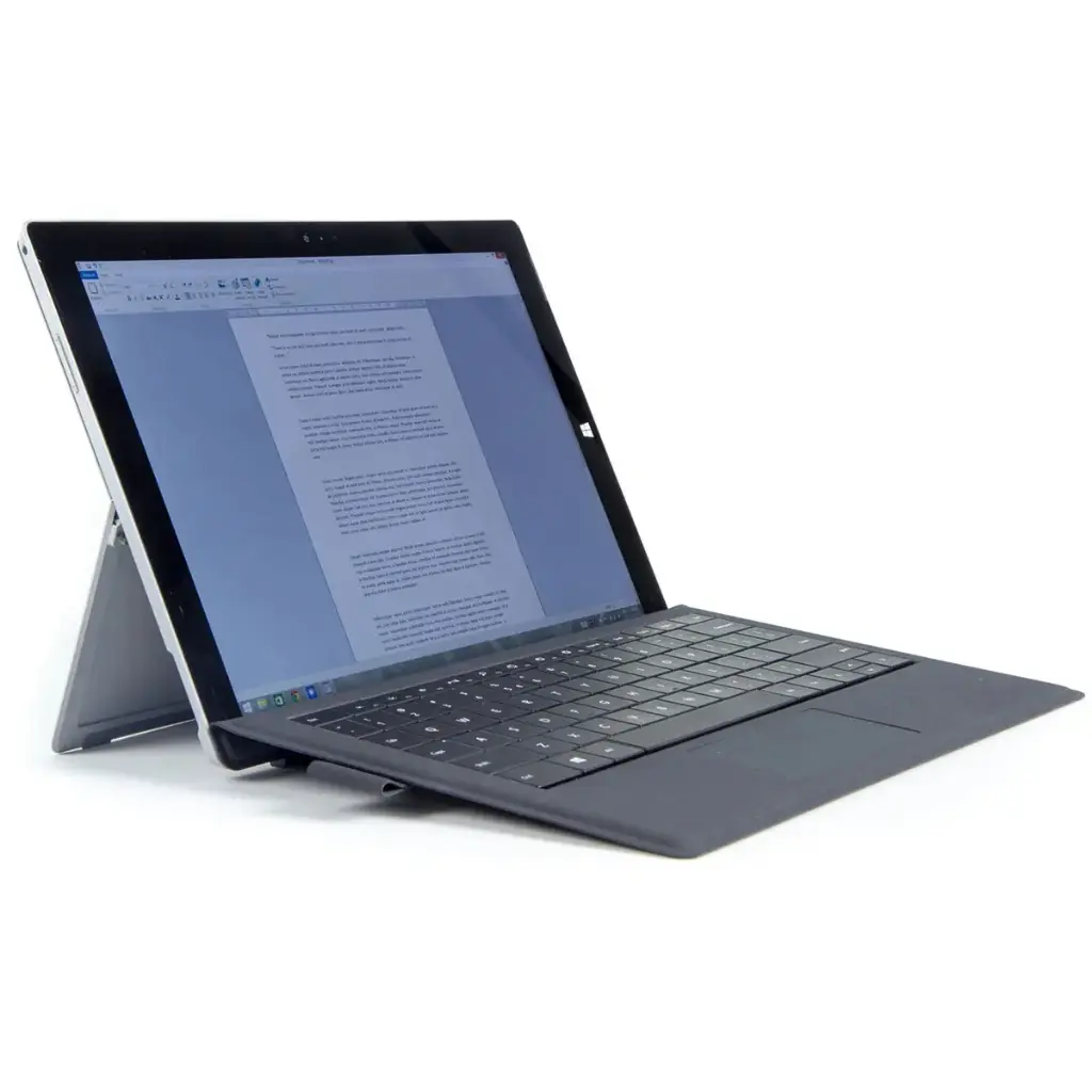 MICROSOFT SURFACE PRO3 CORE i7 4TH 8GB SSD 256GB TOUCH SCREEN WITH KEYBOARD