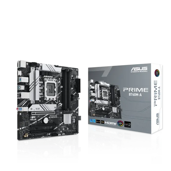 ASUS Prime B760M-A WFI LGA 1700 ATX D5 Motherboard