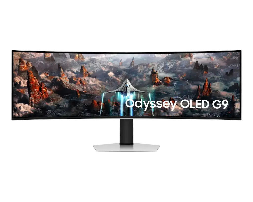 SAMSUNG LS49CG934SMXUE Odyssey G9 Gaming Monitor QHD 240hz 1000R Curved QLED NVIDIA G-SYNC & FreeSync