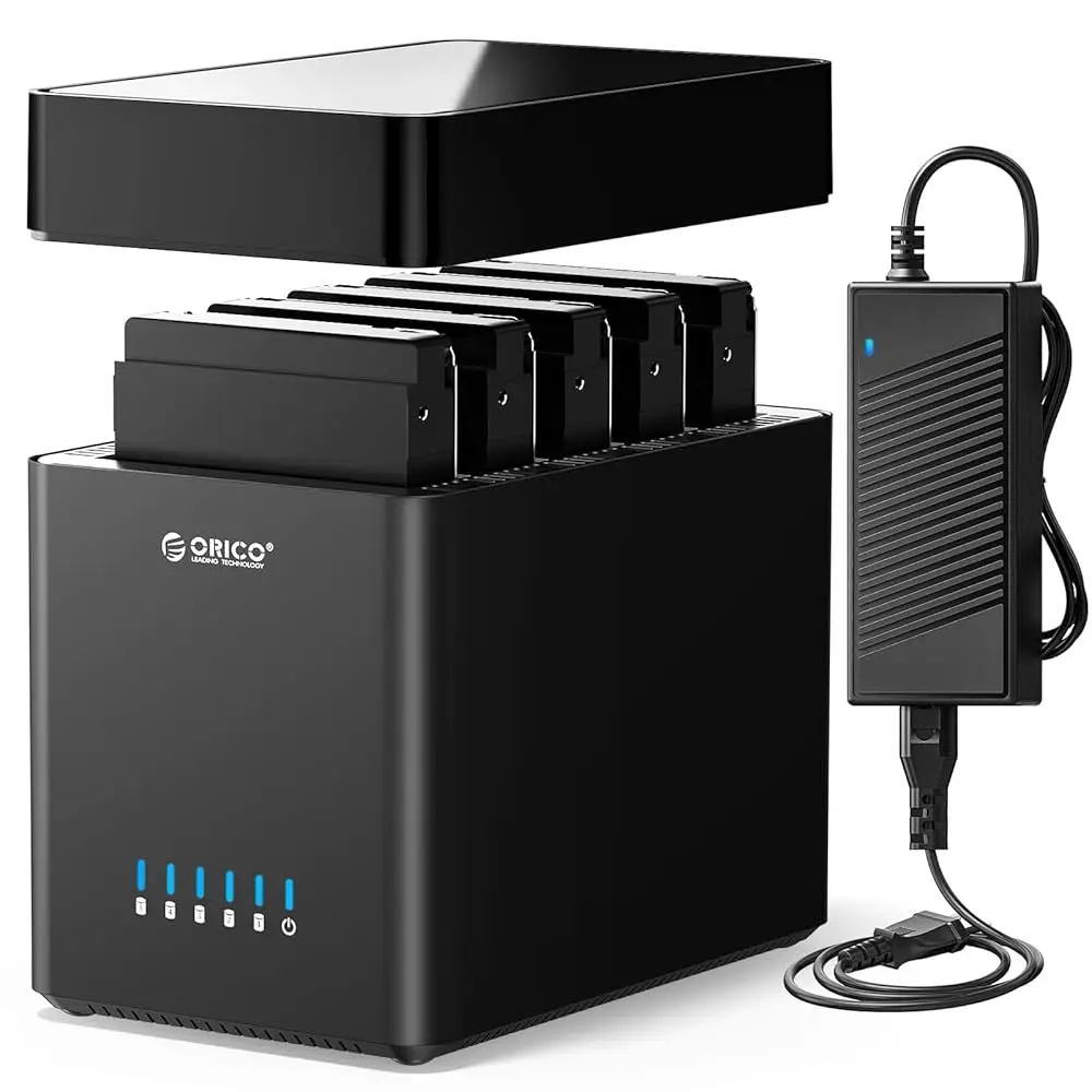 5 HDD RACK  Orico DS500C3 10Gbps USB-С 3.1
