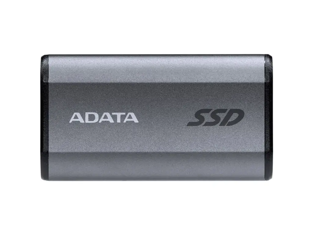 ADATA Elite SE880 1TB USB-C Portable External SSD - Titanium Gray