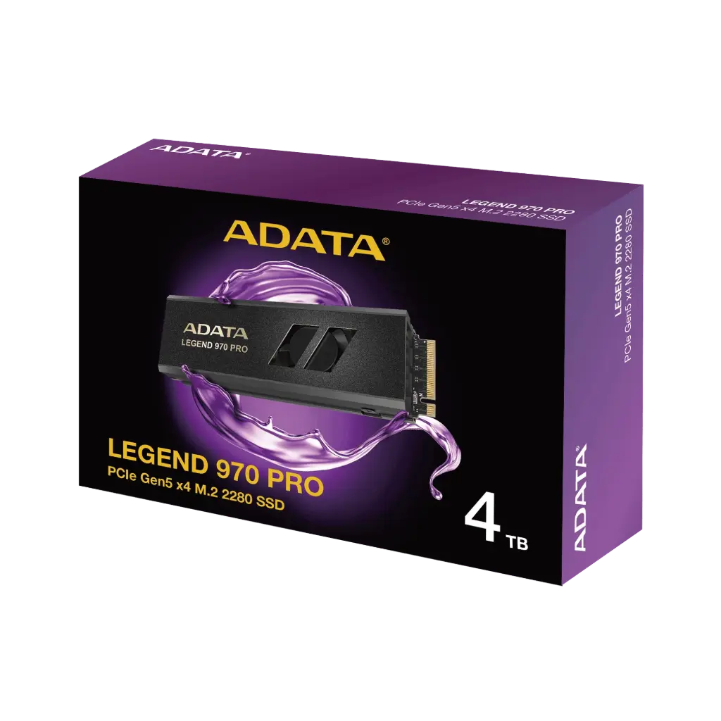 ADATA LEGEND 970 M.2 2280 PCIe Gen5x4  Solid State Drive - 4TB