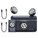 Hollyland Lark M2 Wireless Lavalier Microphone for Camera PC LaAptop Phones, Mini Lapel Microphone Wireless, 48KHz 24Bit