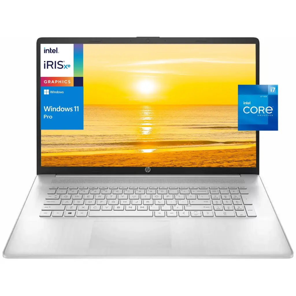 HP 17-DA INTEL CORE i7 12TH RAM 8GB HARD 512GB SSD 17.3"  INTEL IRIS XE