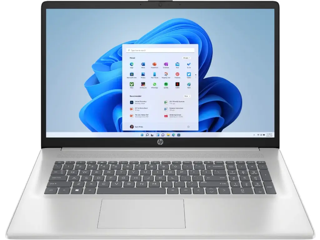 HP 17-DA INTEL CORE i7 13TH RAM 8GB HARD 512GB SSD 17.3"  INTEL IRIS XE