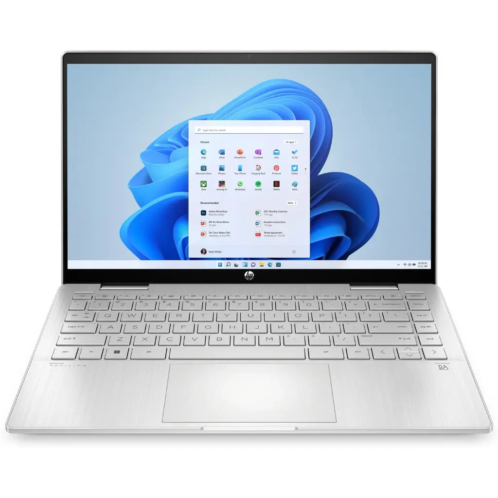 HP 14 CORE 7 150U RAM 8GB HARD 512GB SSD 14" FHD INTEL IRIS XE WIN 11