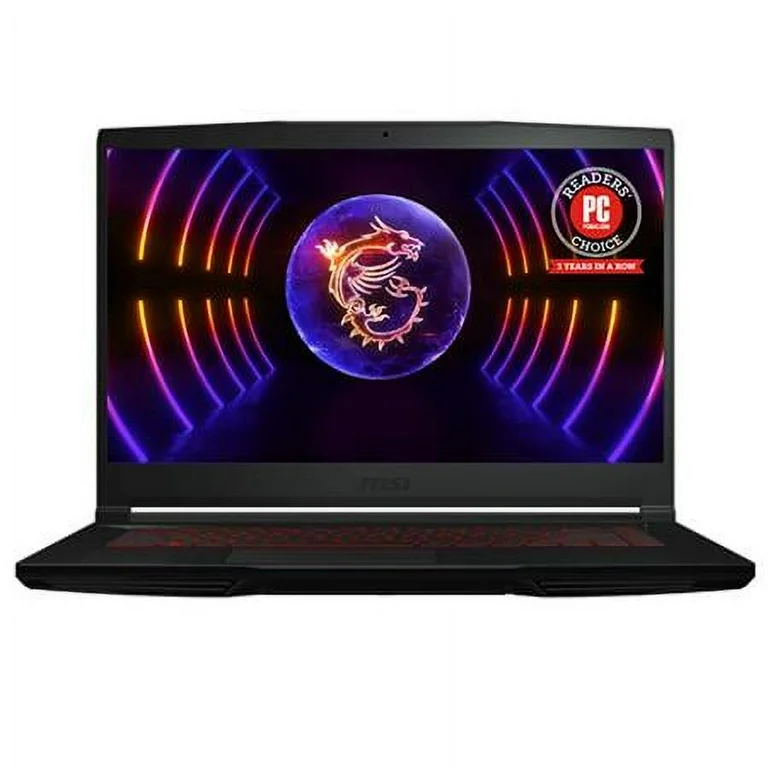 MSI GF63 THIN 15.6 CORE I7 12650H RAM 16GB HARD 512SSD RTX 4050 مستخدم