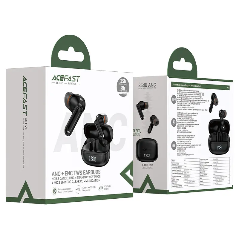 ACEFAST W1 Active Noise Cancelling wireless earbuds