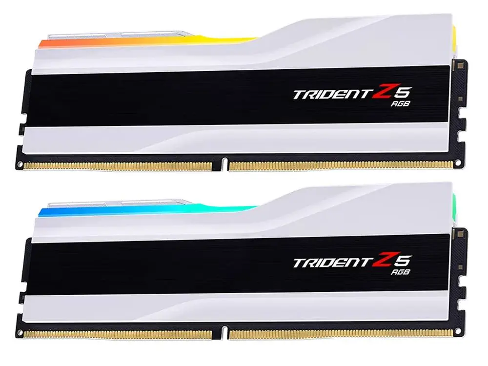 G.SKILL Trident Z5 RGB DDR5 64GB (2x32GB) 6000MHz CL36,XMP & EXPO - White