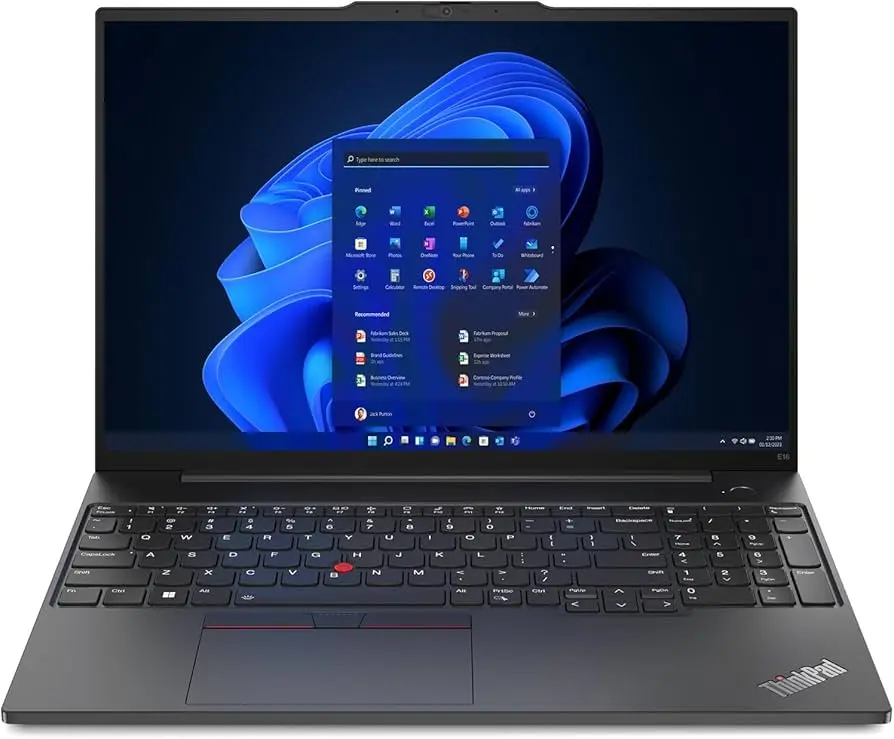 Lenovo ThinkPad E16 Gen 3 21SR005NGR 512GB 16" WUXGA 60Hz