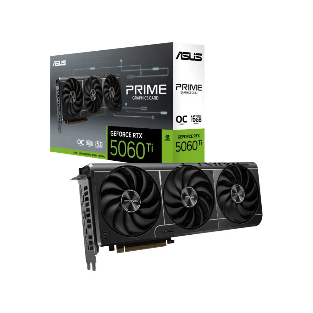 ASUS PRIME GeForce RTX™ 5060 Ti 16GB GDDR7 OC Edition
