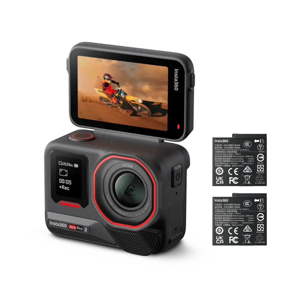Insta360 - Ace Pro AI-Powered Waterproof Action Camera