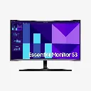 Samsung 32" LS32D392GAMXUE S3 Full HD Monitor 1500R Curved Screen 100Hz Refresh Rate Game Mode Eye Saver Mode 