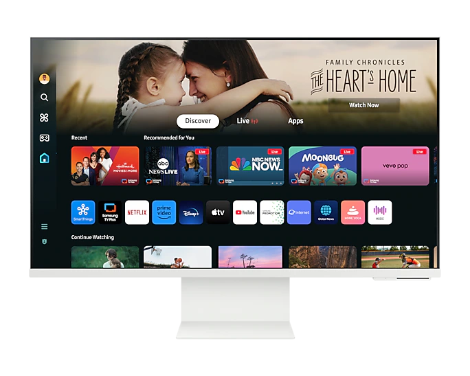 Samsung M8 LS32DM801UMXUE Smart Monitor 32"    Speaker 4K White (3,840 x 2,160) 