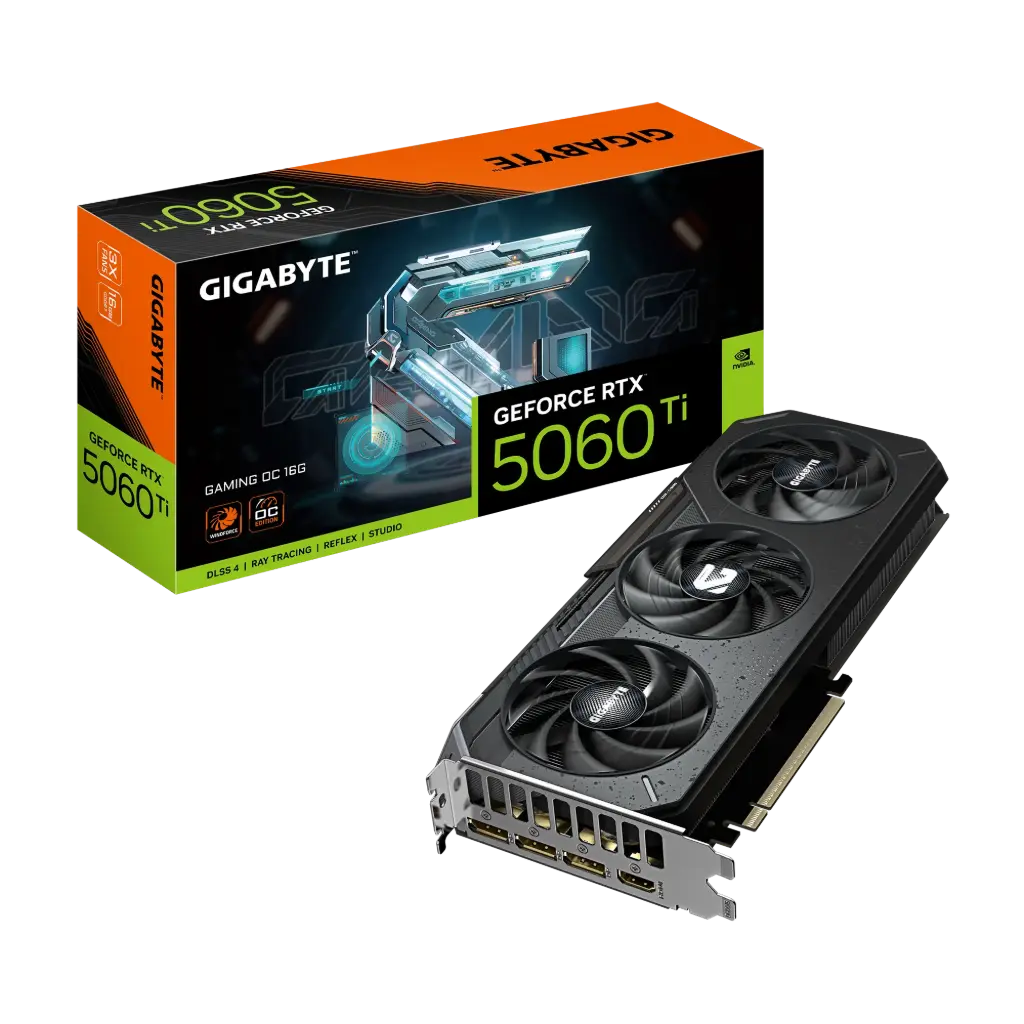 Gigabyte GeForce RTX™ 5060 Ti GAMING OC 16GB 3X FAN