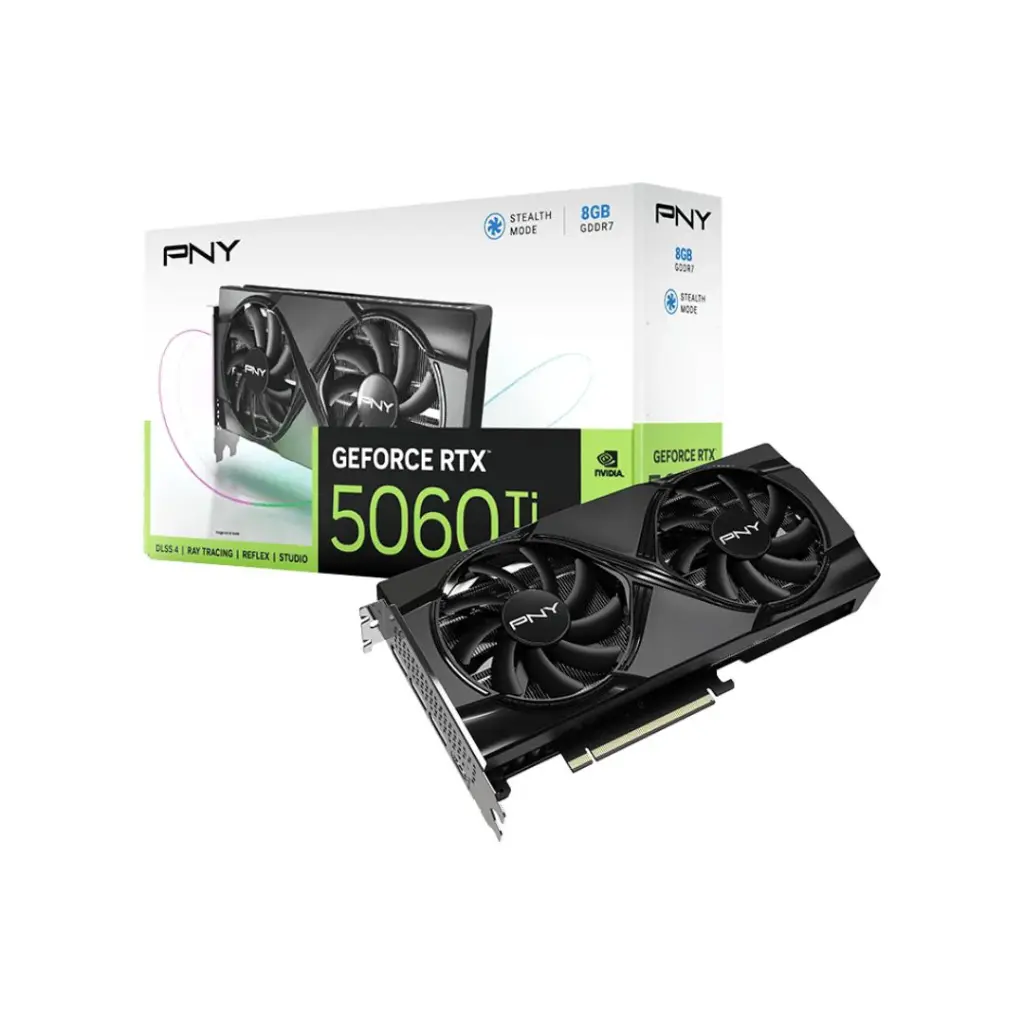 PNY GeForce RTX™ 5060 Ti 8GB Dual Fan Share Tweet
