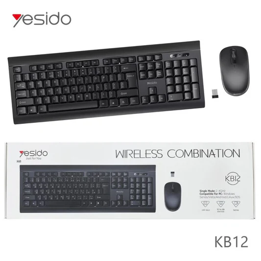 Yesido KB42 Wireless Keyboard and Mouse Kit